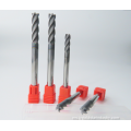 CVD Diamond Coated Carbide Endmill Cutter untuk Grafit